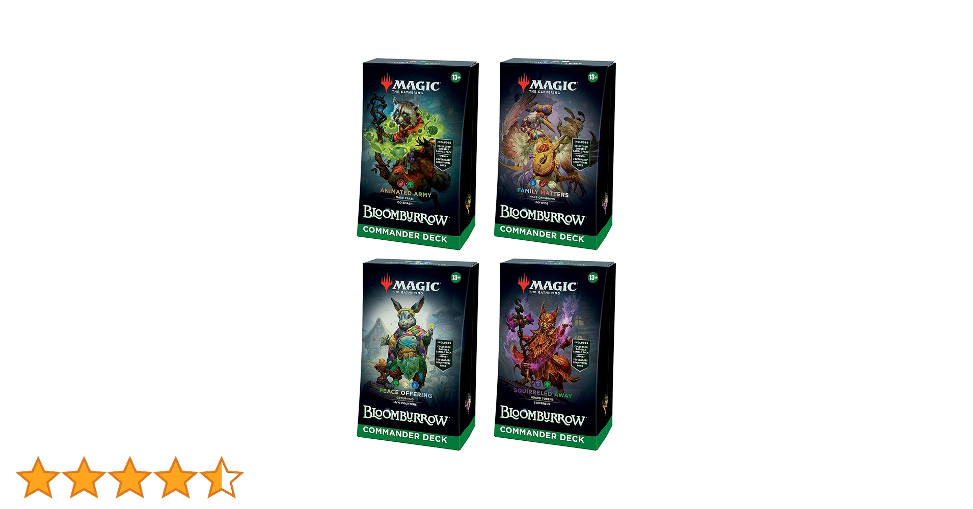 Magic: The Gathering デッキセット×4 Amazon.co.jp: マジック:ザ・ギャザリング ブルームバロー